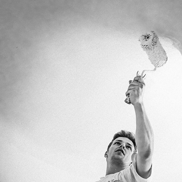 painter portrait worker team